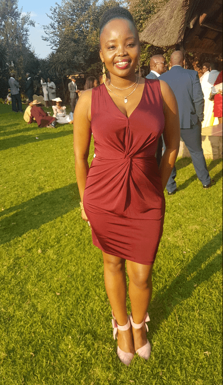 Before, black dress
